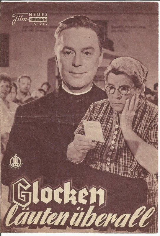 Glocken laeuten ueberall 1960 Kino Neues Film Programm  Hans Holt AUSTRIA
