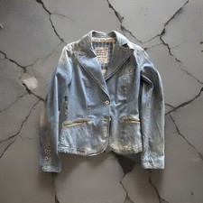 Replay Denim Jacket Women Size Medium