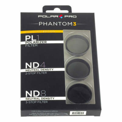PolarPro Phantom 3 Camera Lens Filters (3-Pack) NEW