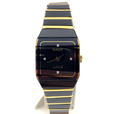 Pre loved Rado Women\'s Gold Tone Watch Rado Women Gold Band Wristwatches for sale | eBay main image 4