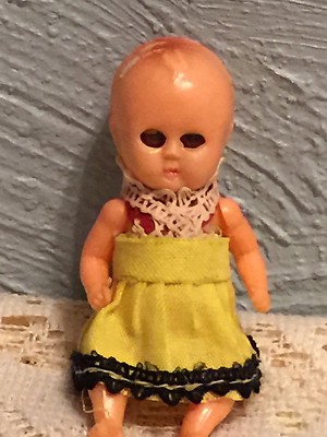 Plastic Very Small Baby Dolls Cute Little Plastic Baby Doll Blue