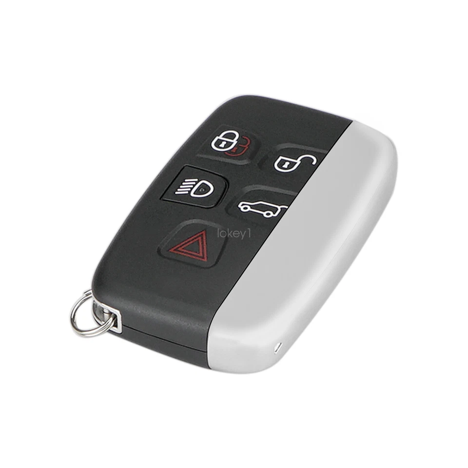 Chaveiro de controle remoto inteligente 5B para Jaguar F-Type XE XF XJ 2014 2015 2016 2017 - Imagem 3 de 4