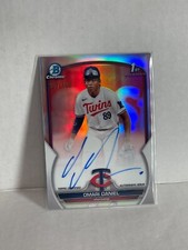 2023 BOWMAN CHROME OMARI DANIEL 1ST REFRACTOR AUTO rookie /499