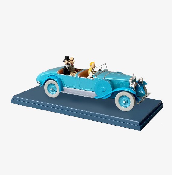HERGE TINTIN LINCOLN MODEL L #10 Doctor Finney's Torpedo Car