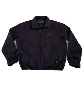 black polo windbreaker