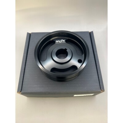 Spoox Peugeot 205 GTi Aircon Billet Alloy Bottom Pulley - Black