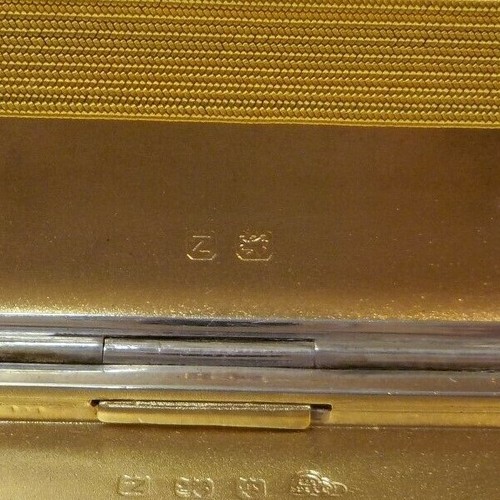 Goldsmiths & Silversmiths English Sterling Silver Cigarette Case, c. 1949 - Picture 8 of 9