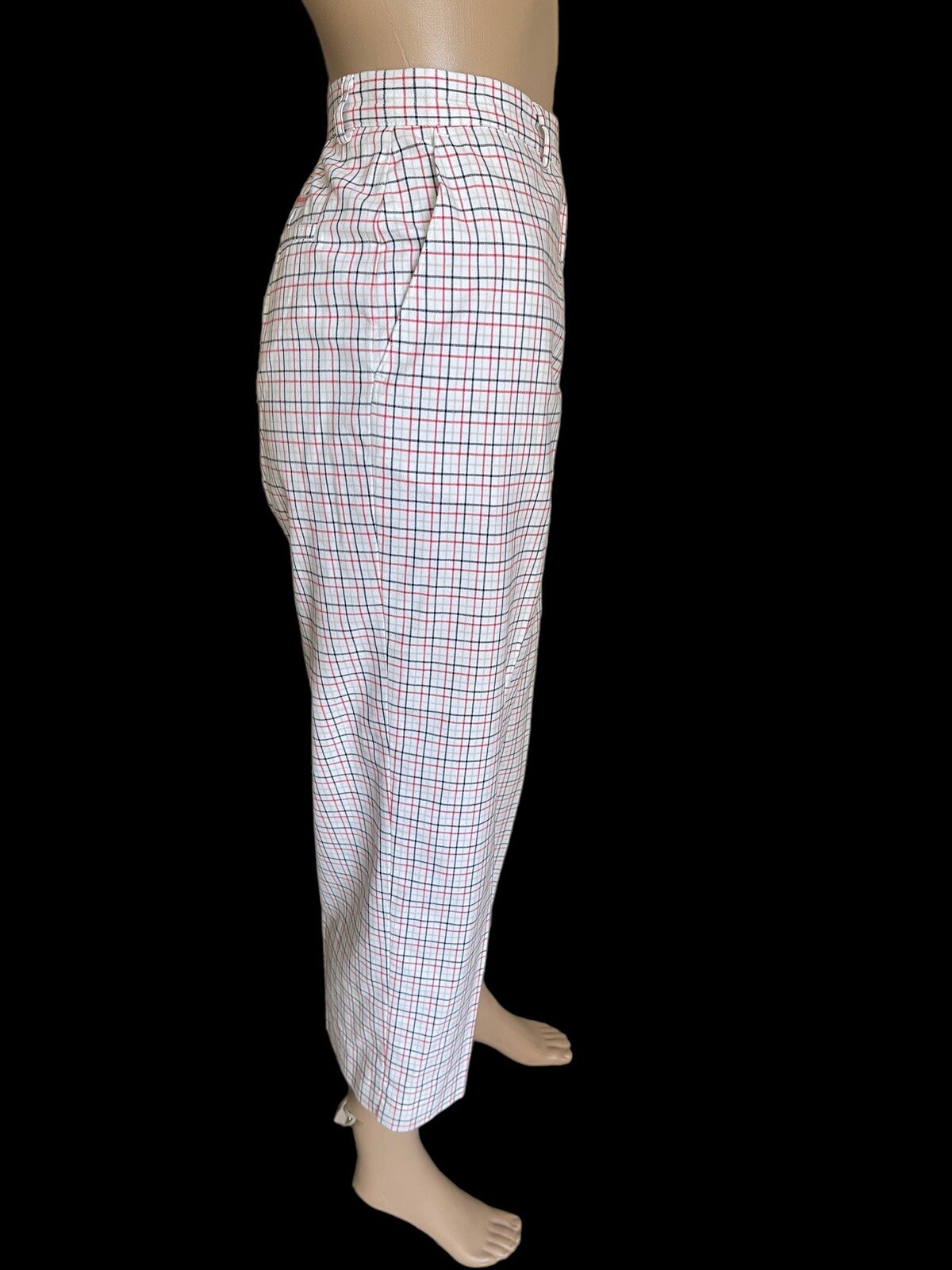 Burberry Pants  Golf Capri Color: ivory/Red/grey| Size: 8 thumbnail 3