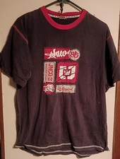 Vintage 90s Jnco Jeans The Original Crown T-shirt Hip Hop Street Wear Sz L