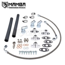 MAMBA Mitsubishi 6A13TT Galant Legnum VR4 TD03 Twin Turbo Oil Feed & Return Line