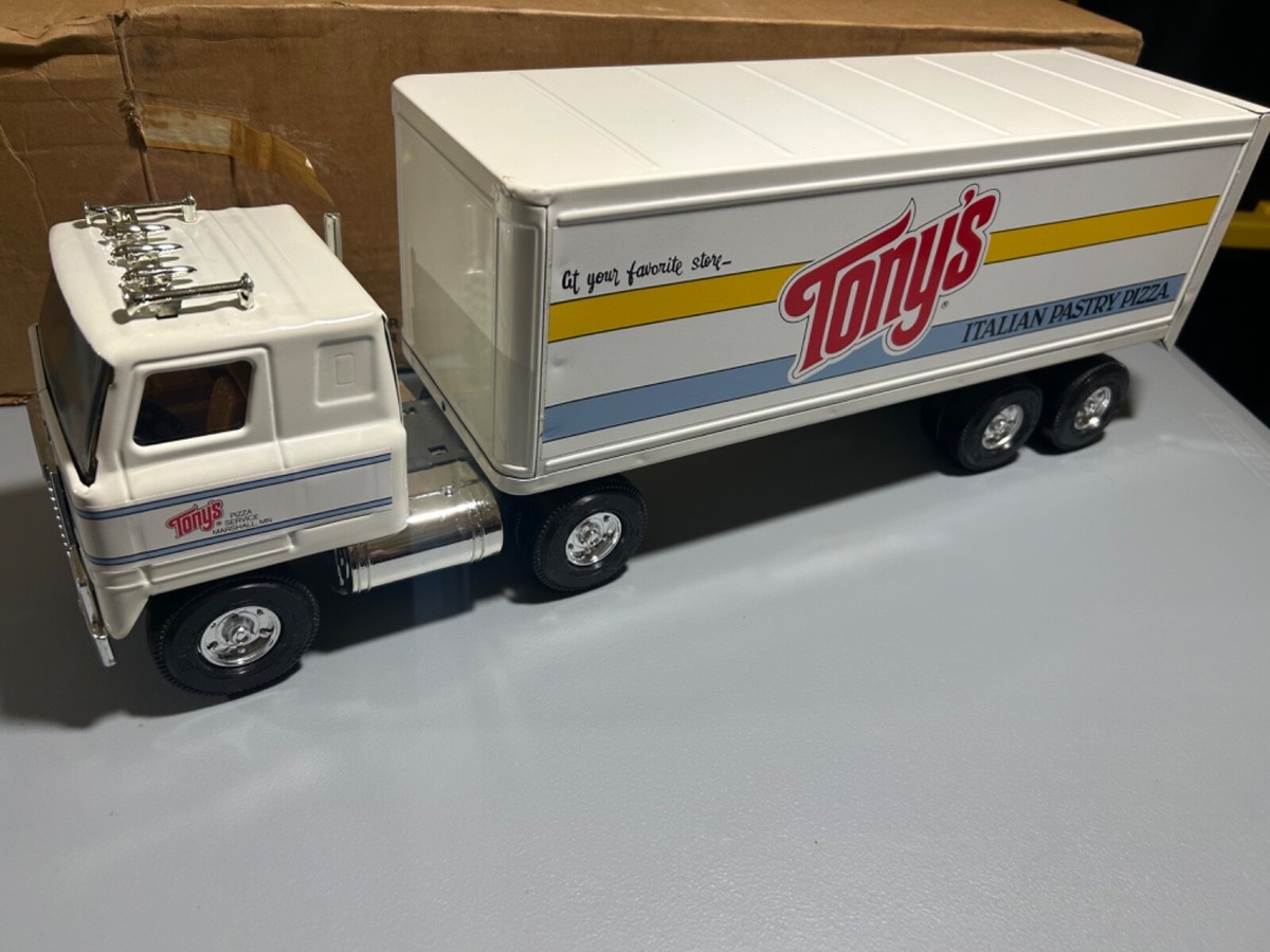 Vintage 1988 Ertl Tony's Pizza Semi Truck | eBay