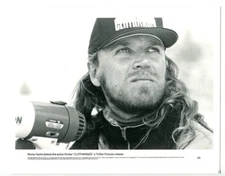 Cliffhanger-Director-Renny Harlin-8x10-B&W-Still