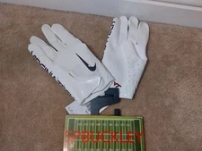 NIKE VAPOR JET 7.0 NCAA VIRGINIA TECH HOKIES RECEIVER FOOTBALL GLOVES 3XL