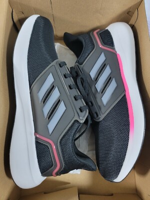 Adidas Women's EQ19 Run Black - White - Pink Trim - H00933 - Size 9.5