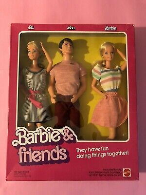 Barbie and friends 1982 original korean cosmetics