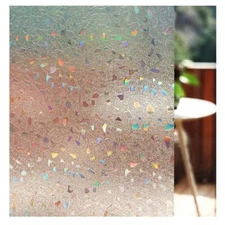 Decorative Window Film Stained Window Privacy Film Frosted Glass Static Cling Fo