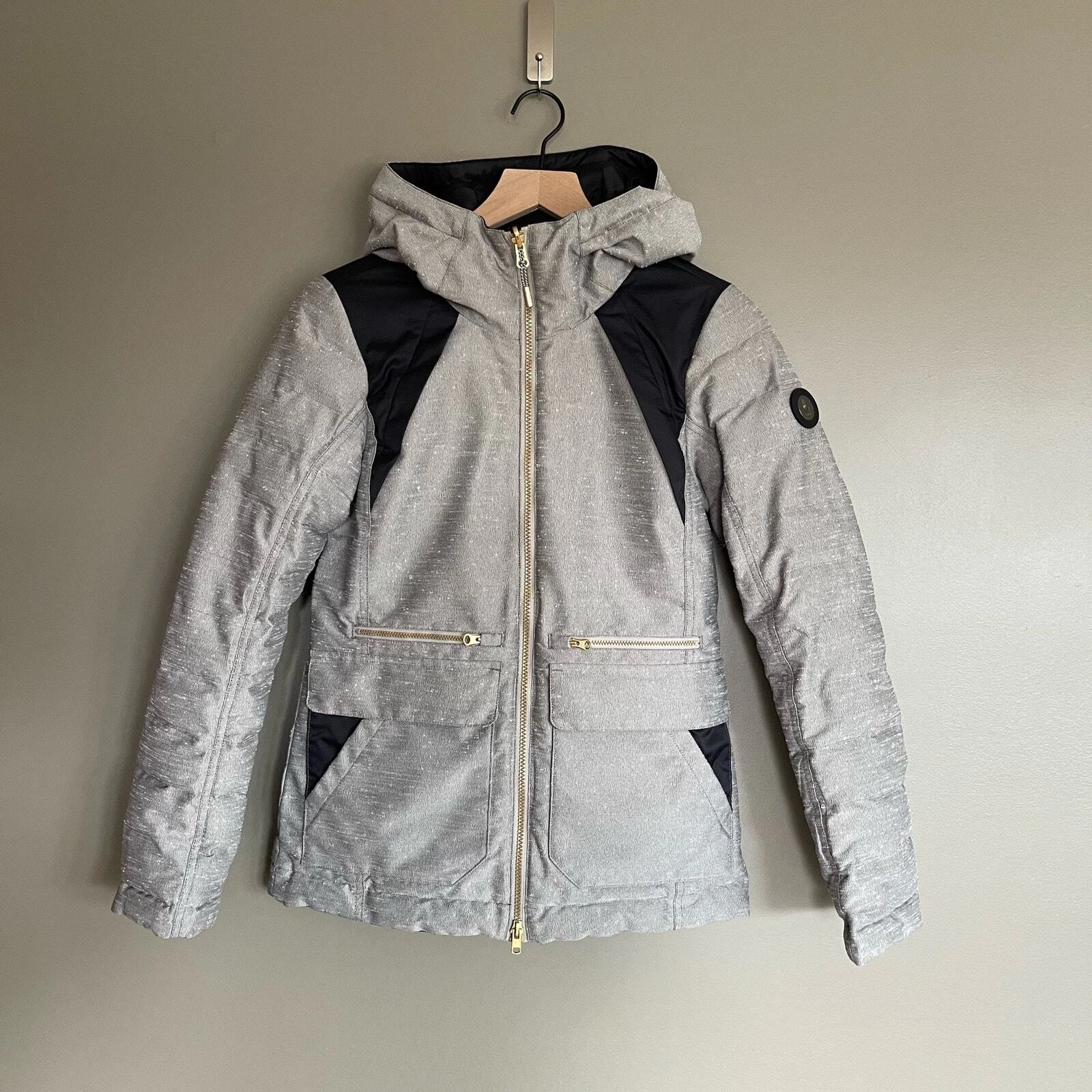 lole shine reversible down puffer parka warm jacket