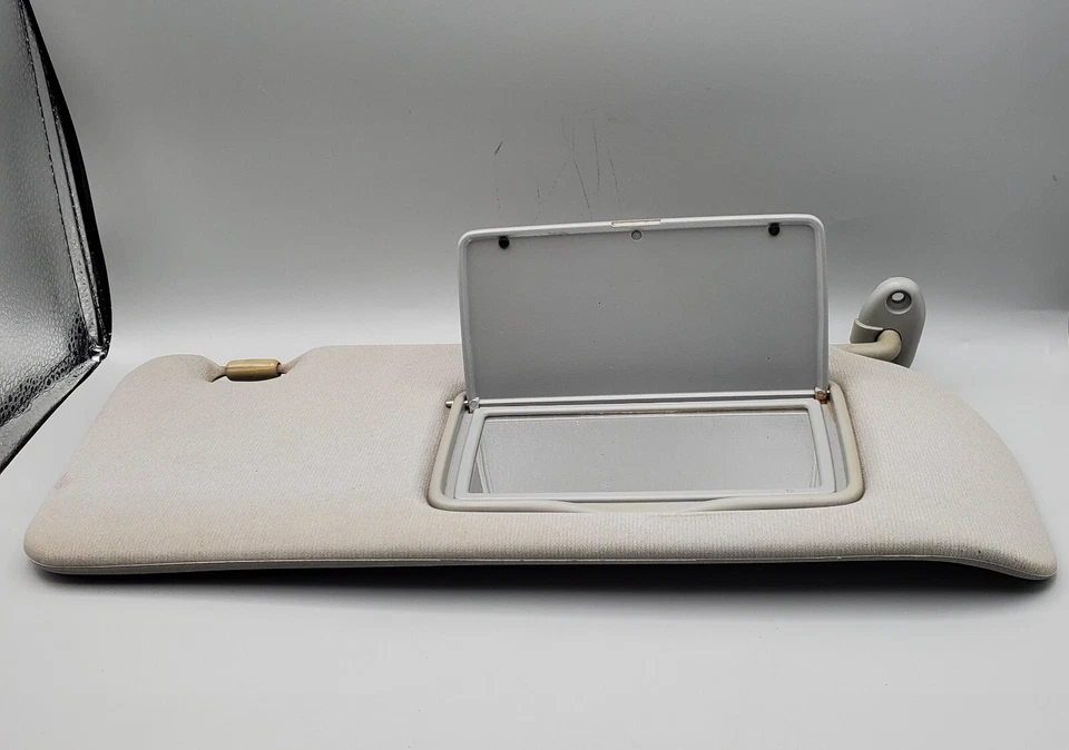 2002-2004 Acura RSX viseira solar cinza passageiro hatchback vinil fabricante de equipamento original fábrica - Imagem 2 de 4