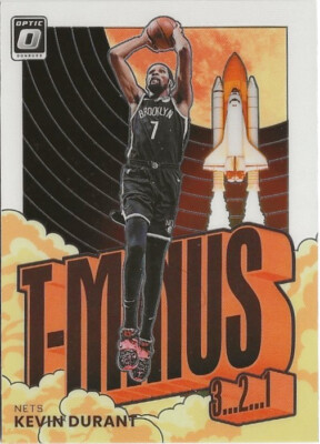 2021-22 Panini Donruss Optic Kevin Durant T-Minus SP Phoenix Suns
