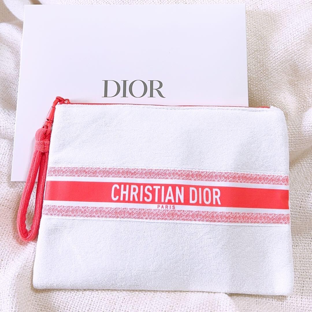 Christian Dior Summer 2024 Novelty Pouch Towel Fabric 17