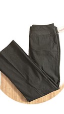 Willi Smith Kate Fit Womens Size 8 Black Pants Stretch Wide Waistband NWTS