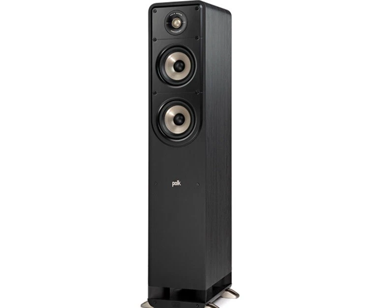 B-Ware Polk Audio S50 Hochauflösender Standlautsprecher Heimkinos schwarz 2Stück