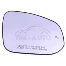 Door Side Mirror Glass w/ Heated Blind Spot Right For Toyota Rav4 2019-2024