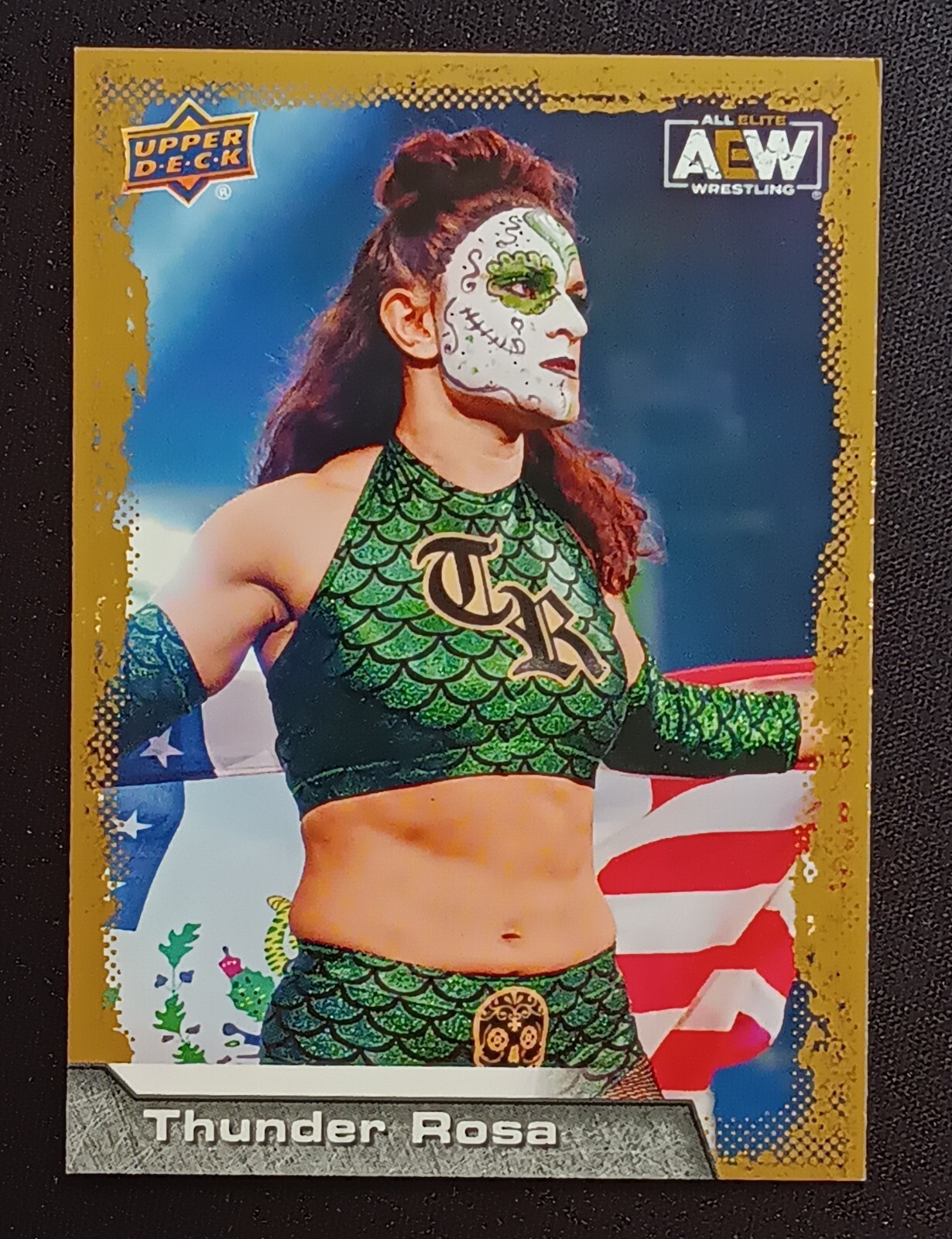 2022 Upper Deck AEW Gold #63 Thunder Rosa