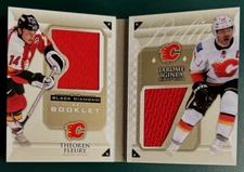 Theoren Fleury/Jerome Iginla 15-16 UD Black Diamond Double Booklet #DDB-FI 1/99