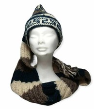 SCIARPA CON CAPPUCCIO DONNA LANA CAPPELLO 