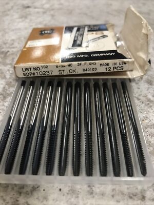 New!! OSG H.S.S 6-32 NC 3F P GH3  Qty 12 New Old Stock