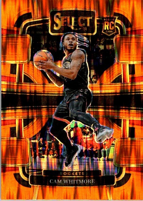 Cam Whitmore 2023-24 Select Orange Flash Concourse Rookie Card #69 - Hou