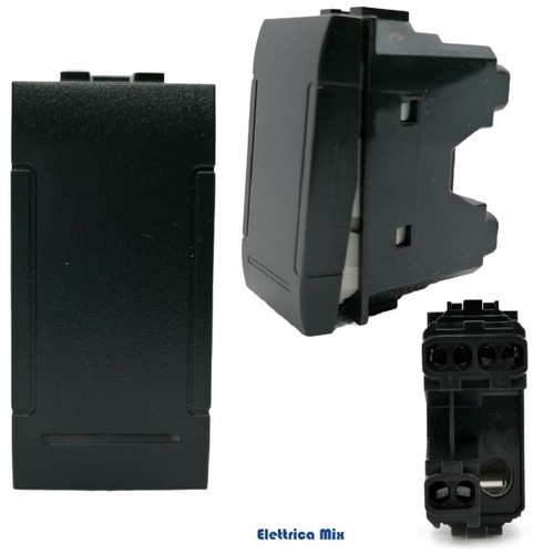 bticino Living International Light Compatibile Presa usb shuko interruttore nero - Foto 5 di 35