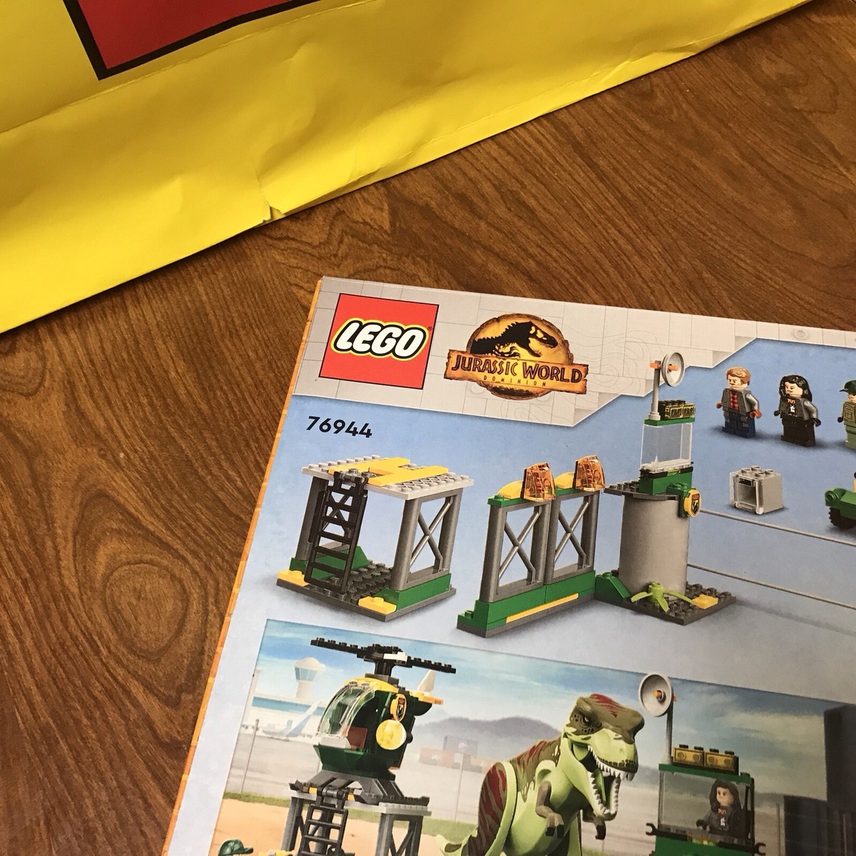 LEGO Jurassic World T. rex Dinosaur Breakout 76944 Building Toy