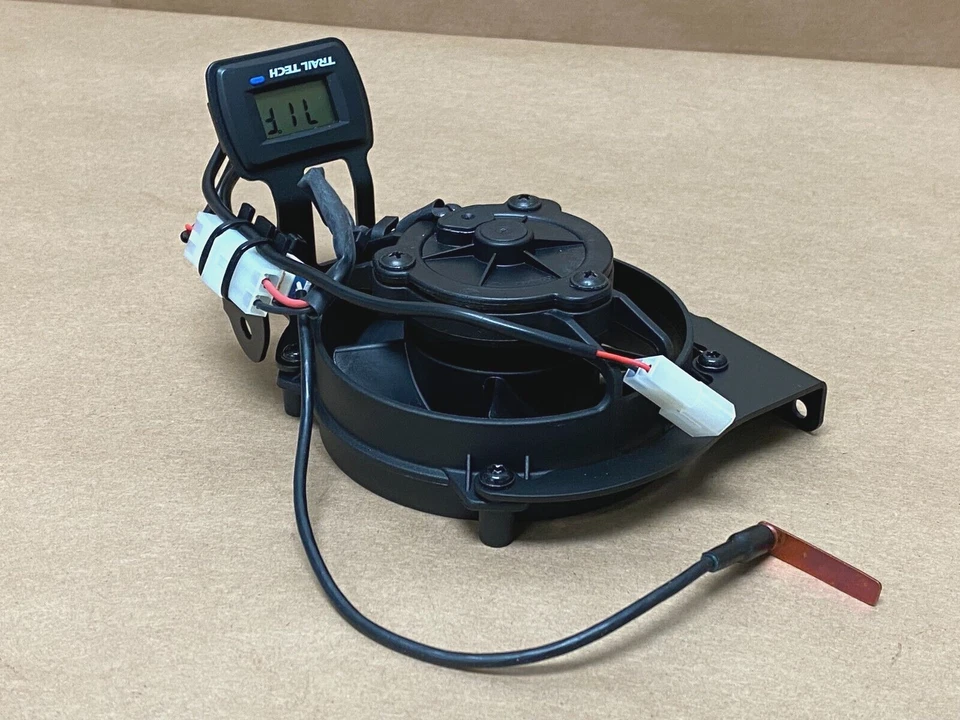 Kit de refrigeración ventilador radiador Trail Tech 17-20 Honda CRF 450R RX 732-FN13 NUEVO Foto 2 de 4