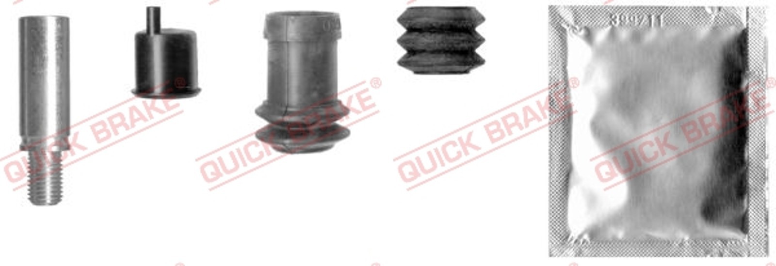 FüHrungshüLsensatz Bremssattel Quick Brake 113-1342X FüR Gg Mazda Mx Probe Ford-image
