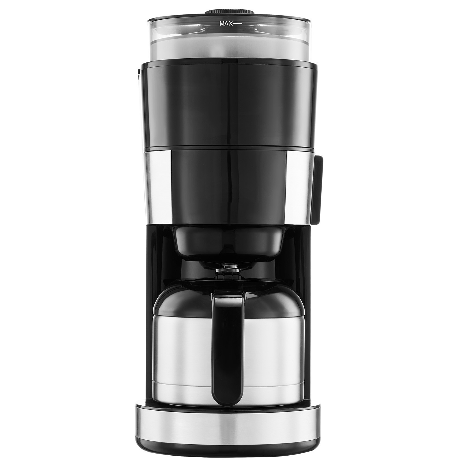 8 Cup Drip Coffee Machine Grind & Brew Coffee Maker w/ 3 Brew Strength Control