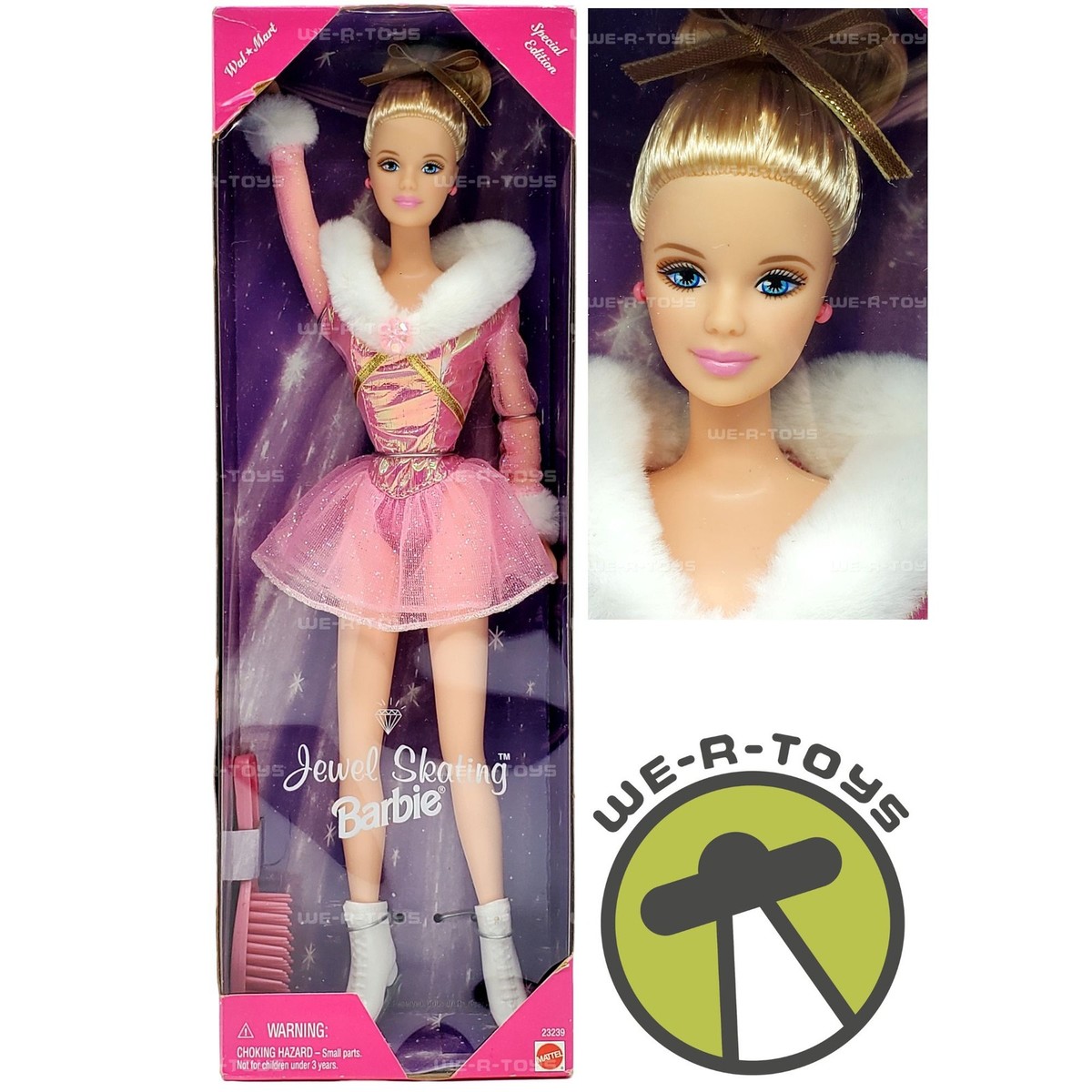Jewel Skating Barbie Doll 1994 Mattel 23239 74299232398| eBay
