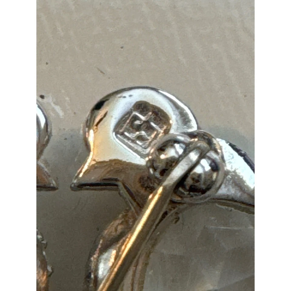 施华洛世奇水晶银色LoveBirds胸针SC块标志已停产 — 第 3/3 张图片