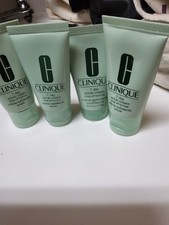 Lot of 4 1oz/30ml Clinique 7 Day Scrub Cream Rinse-Off Formula Deluxe Size 4 oz