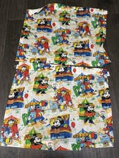 Vintage WALT DISNEY Mickey Mouse at the Fair Valance Lot Of 3 Donald Duck