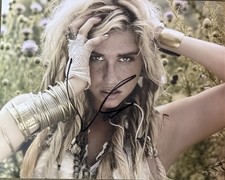 KESHA SIGNED 8x10 PHOTO POP SINGER AUTOGRAPH AUTHENTIC COA