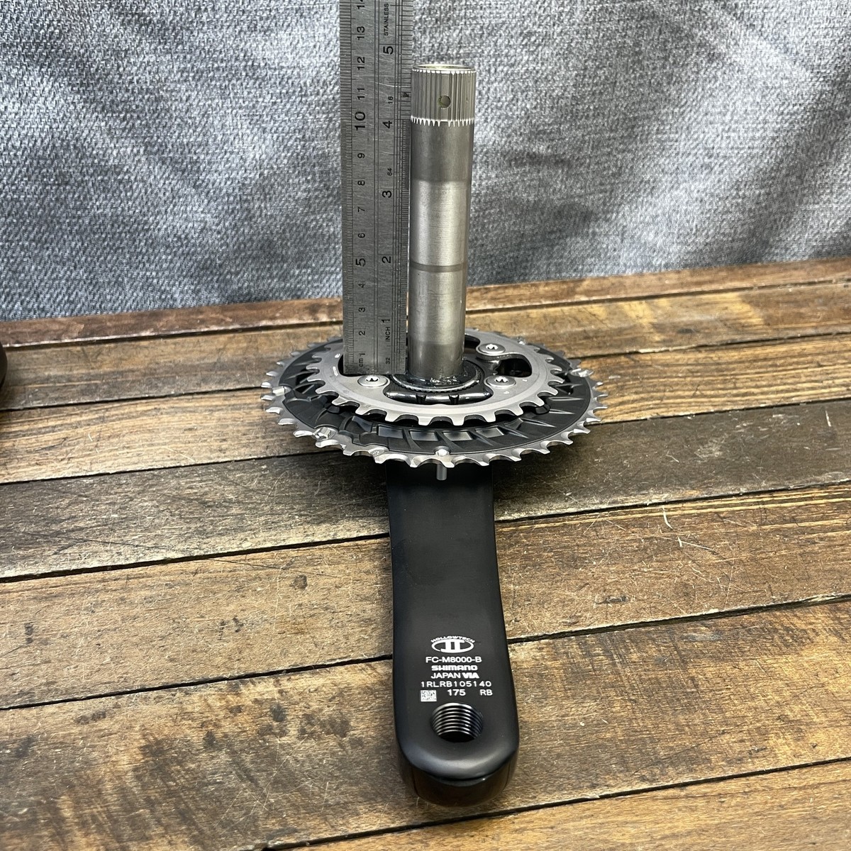 Shimano Deore XT FC-M8000 Crankset 175mm 36/26T 2x11 MTB