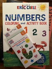 WORLD OF ERIC CARLE: Coloring  Activity Book And Shapes  Color Flash cards