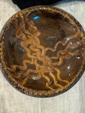 Staffordshire Slipcoat Pie Plate Late 1790s O...