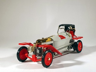 BRUMM, Bedelia BD2 (1910-1919), Cyclecar, Grau/Rot, 1:43