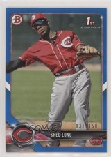 2018 Bowman Prospects Blue 31/150 Shed Long #BP78 0f8