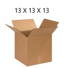 25pcs 13x13x13 Shipping Boxes for Packing & Moving Heavy Duty Corrugated Carton