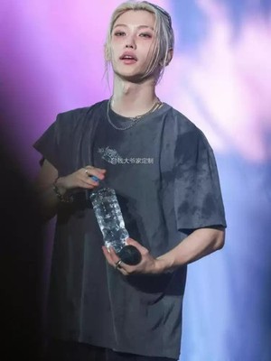 STRAY KIDS FELIX T-SHIRT STAY CONCERT WORLD TOUR TEE SHIRT CLOTHES