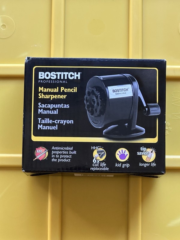 Bostitch Manual Pencil Sharpener - Highly rated Buy It For Life recommendation